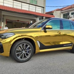 Zlatá chrómová fólia Zlatá chrómová fólia