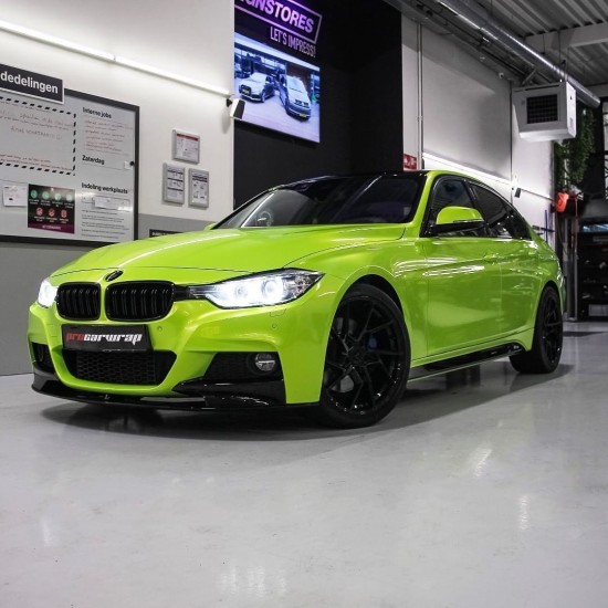 Acid Lime lesklá metalická fólia  -  RB07 Acid Lime lesklá metalická fólia  -  RB07