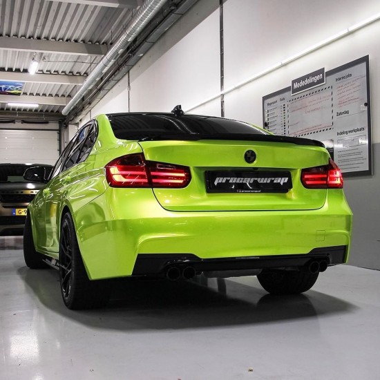 Acid Lime lesklá metalická fólia  -  RB07 Acid Lime lesklá metalická fólia  -  RB07