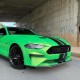 Kelly Green lesklá metalická fólia  -  RB22