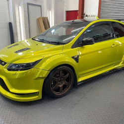 Mustard Yellow lesklá metalická fólia  -  RB23 - rolka Mustard Yellow lesklá metalická fólia  -  RB23 - rolka