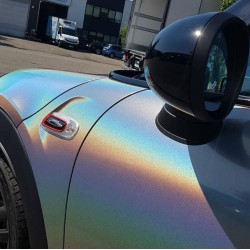 Niigata silver perleťová fólia