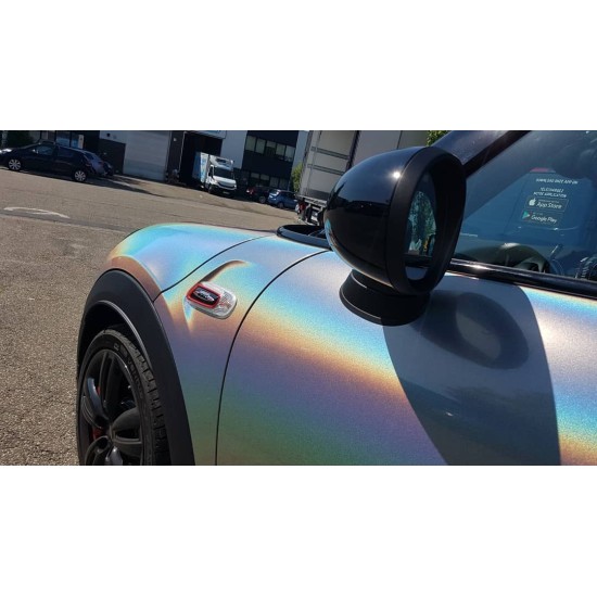 Niigata silver perleťová fólia