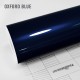 Oxford modrá Aluminium metalická fólia - S