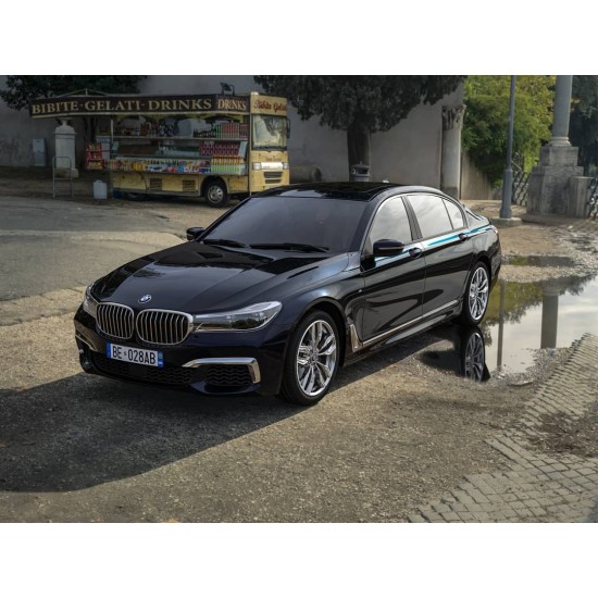 Oxford modrá Aluminium metalická fólia - S