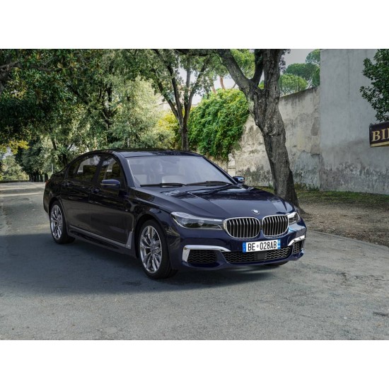 Oxford modrá Aluminium metalická fólia - S