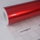 Červená lesklá Aluminium metalická  fólia - R-HD