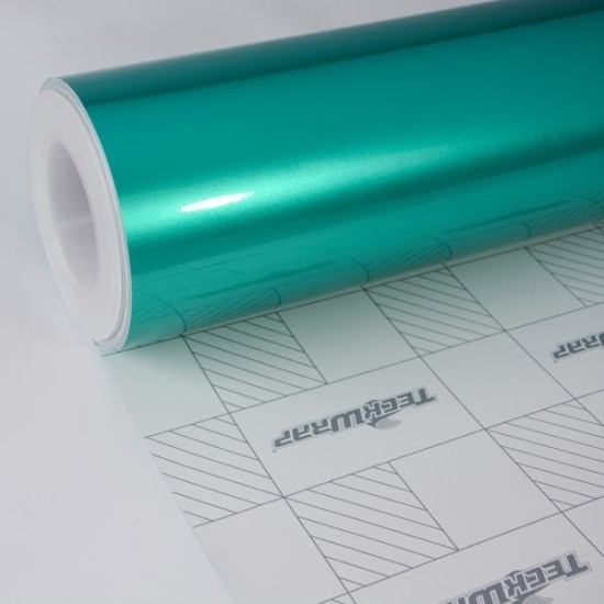 Emerald zelená lesklá Aluminium metalická fólia