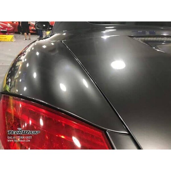 Šedá lesklá Aluminium metalická fólia - S Šedá lesklá Aluminium metalická fólia - S