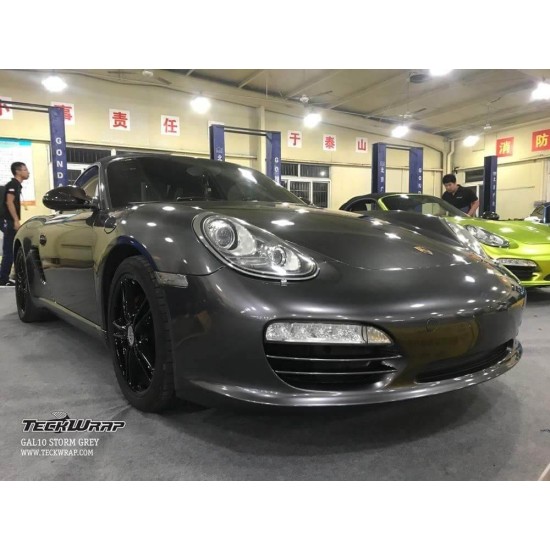 Šedá lesklá Aluminium metalická fólia - S Šedá lesklá Aluminium metalická fólia - S