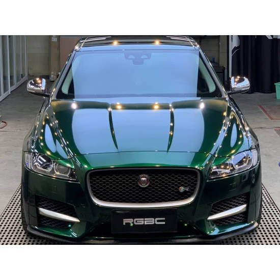 Zelená poľovnícka lesklá Aluminium metalická fólia - HD Zelená poľovnícka lesklá Aluminium metalická fólia - HD