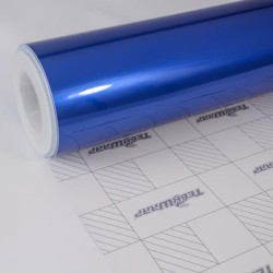 Modrá lesklá Aluminium metalická fólia - HD Modrá lesklá Aluminium metalická fólia - HD