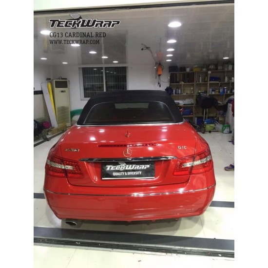 Cardinal červená leská fólia - TeckWrap