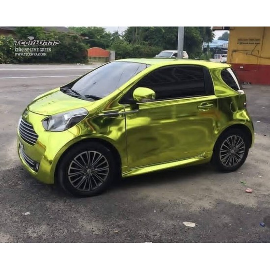 Limetková chrómová fólia