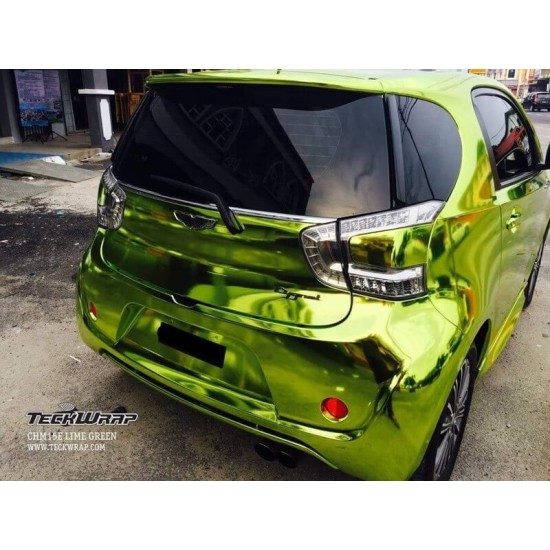 Limetková chrómová fólia