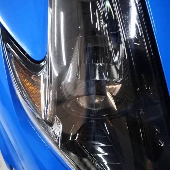 Modrá lesklá fólia - TeckWrap