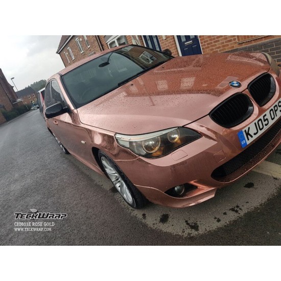 Ružová chrómová fólia