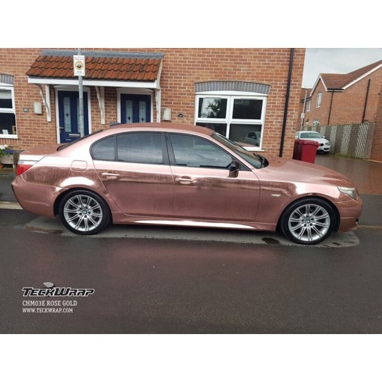 Ružová chrómová fólia