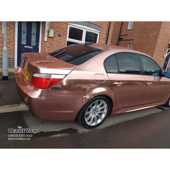 Ružová chrómová fólia