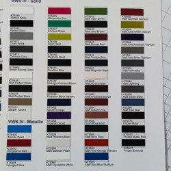 Vzorkovník KPMF - booklet